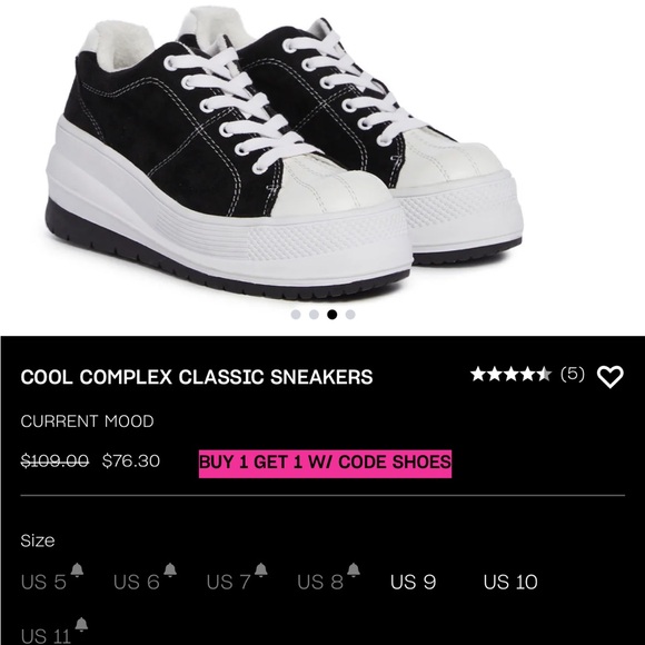 Current Mood Platform Sneakers - Picture 7 of 7